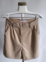 Beige linnenlook short / bermuda maat S - Amisu, Ophalen of Verzenden, Zo goed als nieuw, Beige, Kort