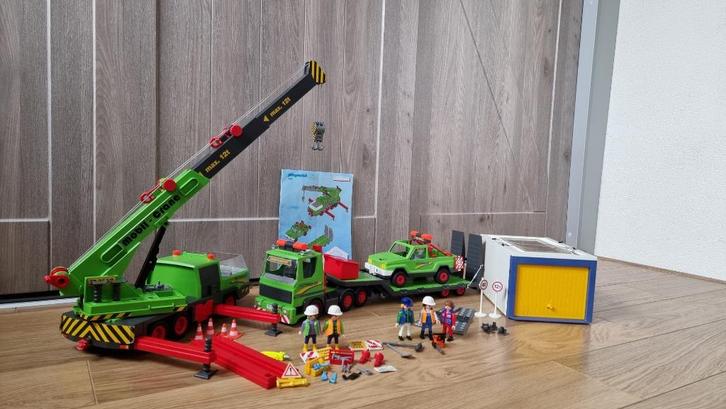 Playmobile set; gelimiteerde kraanwagen Karlstadt, Kinderen en Baby's, Speelgoed | Playmobil, Zo goed als nieuw, Complete set