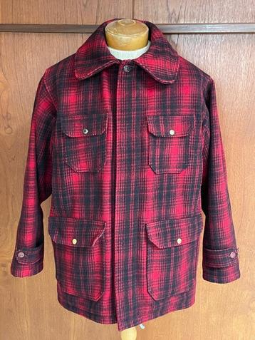 Vintage Woolrich Hunting 503 Mackinaw houthakkersjas wol jas beschikbaar voor biedingen