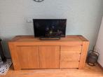 Net massief eiken dressoir, Ophalen, Gebruikt, 25 tot 50 cm