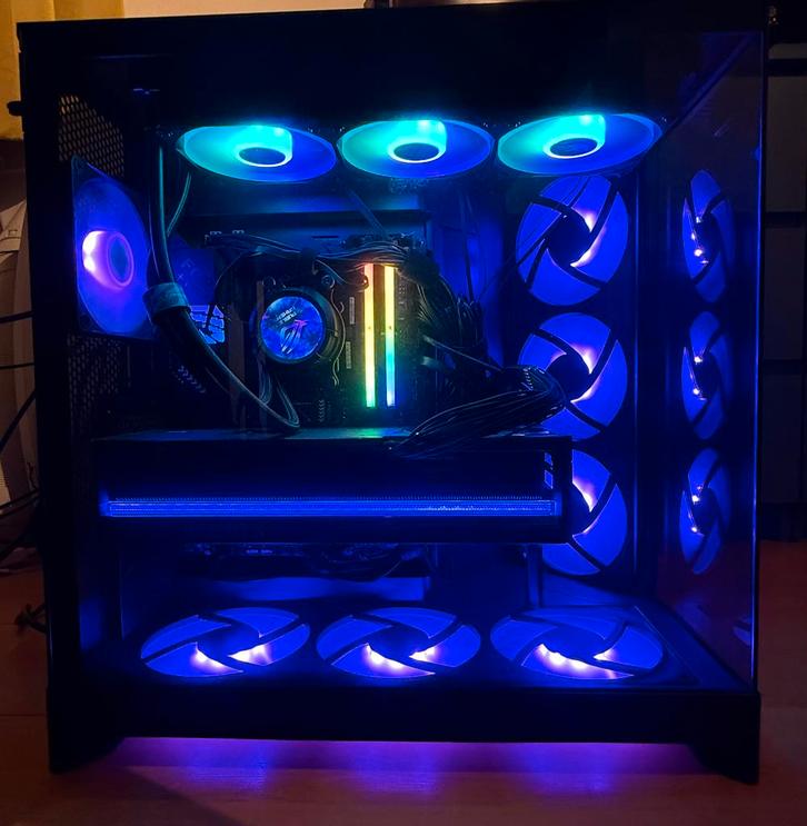 Nvidia astral rog 5080 OC GeForce RTX high end gaming pc, Computers en Software, Desktop Pc's, Zo goed als nieuw, 4 Ghz of meer