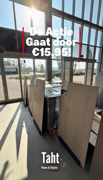 ‼️UITVERKOOP WATERBESTENDIG LAMINAAT SLECHTS €15,95‼️ beschikbaar voor biedingen