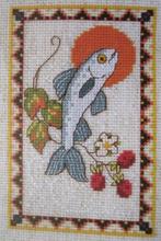 Borduurpatroon  Vis  Zalm   nr 5641, Verzenden, Nieuw, Handborduren, Patroon