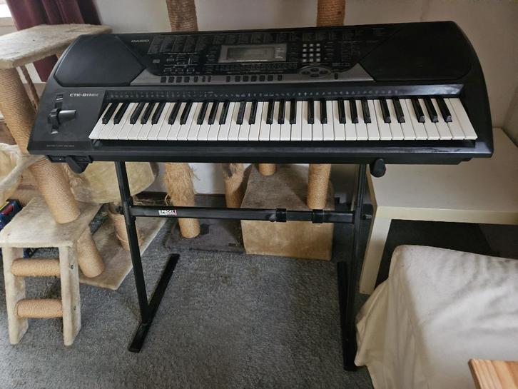 Casio CTK-811EX keyboard, Muziek en Instrumenten, Keyboards, Gebruikt, 61 toetsen, Casio, Met standaard, Ophalen