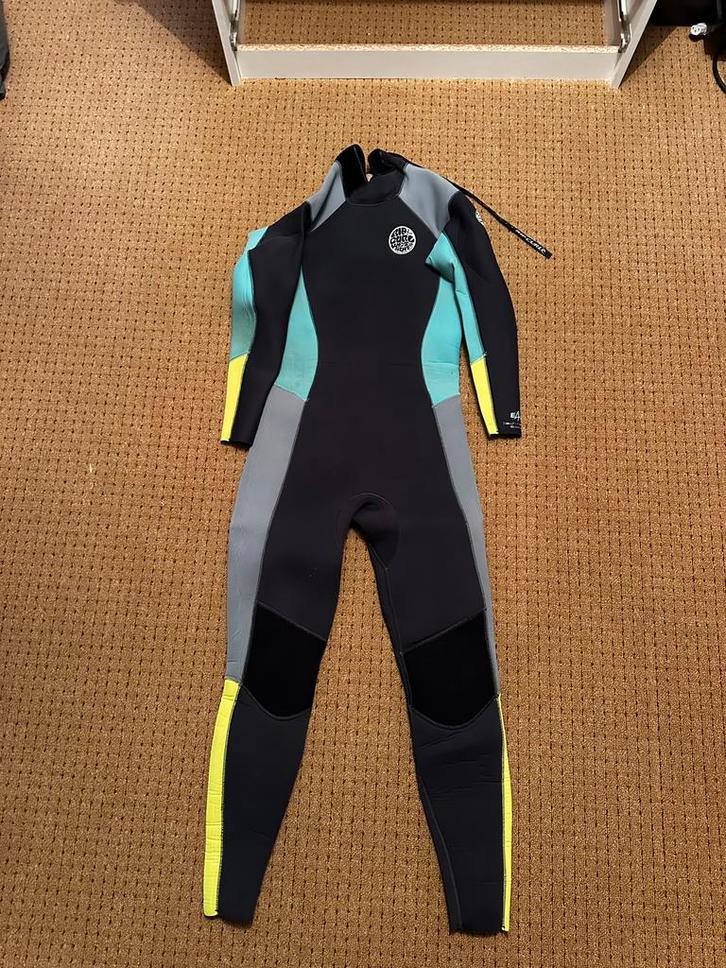 Rip Curl 5/3 E4 Wetsuit maat 10 - Topconditie!, Watersport en Boten, Watersportkleding, Zo goed als nieuw, Wetsuit, Dame, Ophalen of Verzenden