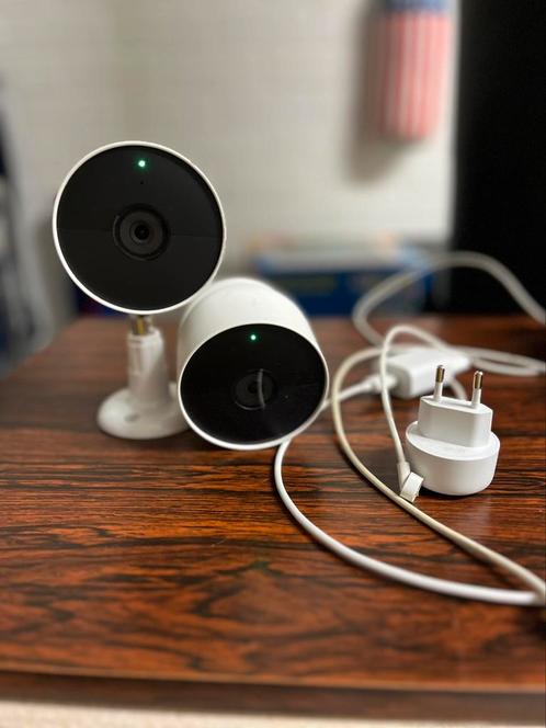 Google nest cam outdoor met accu, Audio, Tv en Foto, Videobewaking, Gebruikt, Ophalen of Verzenden