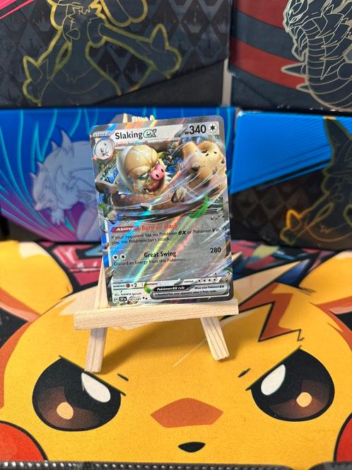 Pokemon Slaking ex 147 Surging Sparks, Hobby en Vrije tijd, Verzamelkaartspellen | Pokémon, Zo goed als nieuw, Losse kaart, Ophalen of Verzenden