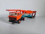 Lioncar Daf 2800 Autotransport oranje 1:50 1e type, Hobby en Vrije tijd, Modelauto's | 1:50, Ophalen of Verzenden, Zo goed als nieuw