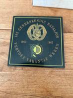 Herinneringstegel, Ophalen of Verzenden, Landmacht, Nederland, Embleem of Badge