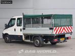 Iveco Daily 35S11 Open Laadbak met Kist Dubbel Cabine 3,5t T, Stof, Gebruikt, Iveco, 7 stoelen