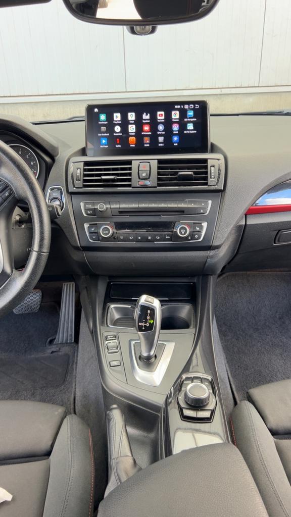 BMW 1-Serie 118I 125KW 5DR Aut8 2012 Zwart, Auto's, BMW, Particulier, 1-Serie, Airbags, Airconditioning, Alarm, Android Auto, Apple Carplay