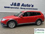 Saab 9-3 X 2.0t Griffin XWD UNIEK! Slechts 159.000 km! 9.3X, Gebruikt, Zwart, 4 cilinders, Leder en Stof