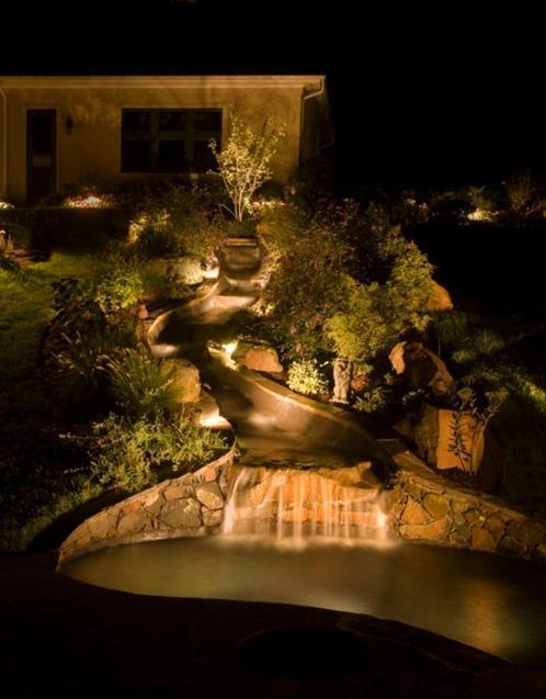 vijververlichting, onderwaterverlichting, tuinverlichting, Tuin en Terras, Waterpartijen en Fonteinen, Nieuw, Overige typen, Ophalen of Verzenden