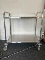 STIER Stainless Steel Serving Trolley, Ophalen, Gebruikt