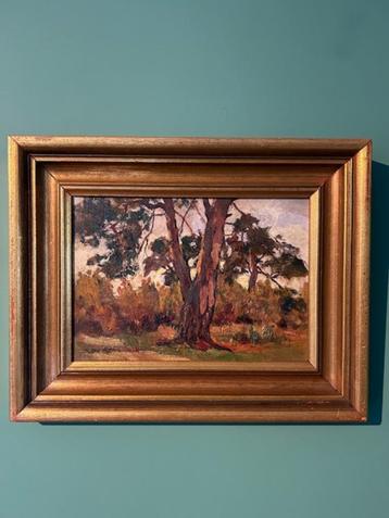 Sieger Baukema (1852–1936) Olieverf op paneel, gesigneerd. beschikbaar voor biedingen