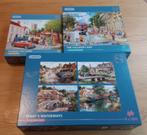 Gibson Puzzels 5 x 500 stukjes 1 x 1000 stukjes, Hobby en Vrije tijd, Denksport en Puzzels, Ophalen of Verzenden, 500 t/m 1500 stukjes