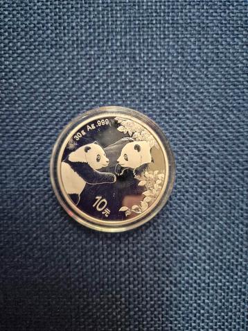2023 China Panda 30g Zilveren Munt beschikbaar voor biedingen