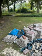GRATIS 30x30 tegels Emmen, Ophalen, Gebruikt, 10 m² of meer, Beton