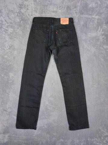 Levis Broek 501 Zwart Maat W33 L34 Straight Fit Jeans beschikbaar voor biedingen