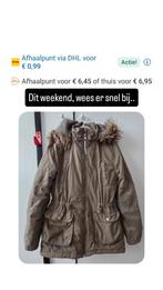 Groene H&M Parka Jas - Maat 140, Ophalen of Verzenden