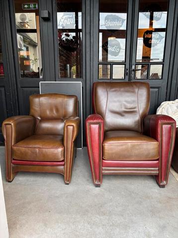 Set Neckleren Fauteuils in nieuwstaat -Mol & Geurts beschikbaar voor biedingen