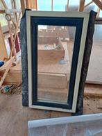 Meranti Kozijn met Dubbel Glas, Doe-het-zelf en Verbouw, Glas en Ramen, Ophalen, Gevelraam of Ruit, Gebruikt, 80 tot 120 cm