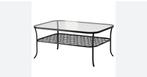 Salontafel en bijzetttafel Ikea Klingsbo (2 tafels), Ophalen, Gebruikt, 100 tot 150 cm, 50 tot 75 cm