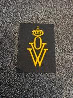 Origineel OVW embleem Oranje Vrijwilligerskorps – ca. 1945, Verzamelen, Verzenden, Landmacht, Nederland, Embleem of Badge