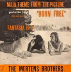 Ruil of koop The Mertens Brothers Born Free (1966), Gebruikt, Filmmuziek en Soundtracks, 7 inch, Single