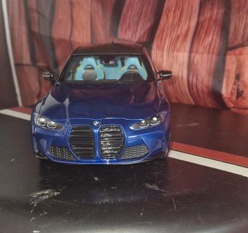 BMW M3 Competition (G80) Portimao Blue Metallic Zeldzaam 
 beschikbaar voor biedingen