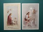 4 kaarten communie - 1957, Ophalen of Verzenden, Gebruikt, Kaart of Prent, Christendom | Katholiek