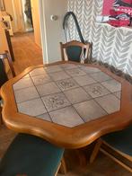 Eetkamerset, Huis en Inrichting, Tafels | Eettafels, Ophalen, Overige vormen, Vier personen, 100 tot 150 cm