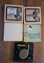 Te koop 4x aluminium en 1x plastic reel met box zonder tape, Ophalen of Verzenden, Onderdeel