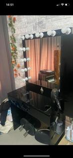 Kaptafel met verlichting, Huis en Inrichting, Ophalen, Zo goed als nieuw, 50 tot 100 cm, Minder dan 100 cm