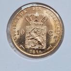 Gouden tientje 1879, Postzegels en Munten, Munten | Nederland, Ophalen of Verzenden, Koning Willem III, 10 gulden