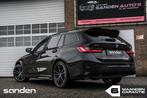 BMW 330e Touring xDrive M Sport|Pano|Mstoelen|Memory|LED|HUD, Auto's, 1998 cc, 4 cilinders, Zwart, Leder