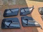 Set lederen deurpanelen saab 9-5 sedan Dame Edna, Auto-onderdelen, Interieur en Bekleding, Ophalen of Verzenden, Saab