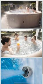 Lay-Z-Spa opblaasbare jacuzzi, Tuin en Terras, Bubbelbaden en Hottubs, Ophalen, Zo goed als nieuw, Afdekzeil, Opblaasbaar