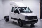 Volkswagen Crafter 2.0 TDI 163 pk BE-Trekker Dubbel Cabine 7, Auto's, Bestelauto's, Gebruikt, Zwart, 4 cilinders, Volkswagen