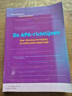 Petra Poelmans - De APA-richtlijnen, Ophalen of Verzenden, Zo goed als nieuw, Petra Poelmans; Olav Severijnen