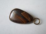 boulder opaal edelsteen mineraal hanger 1 hangertje, Bruin, Ophalen of Verzenden, Zo goed als nieuw, Steen of Mineraal