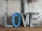 Grote Rustieke Houten Letters "LOVE", Ophalen of Verzenden