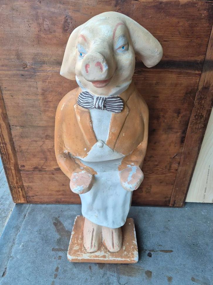 Vintage decoratie Varken, Huis en Inrichting, Keuken | Keukenbenodigdheden, Gebruikt, Ophalen of Verzenden