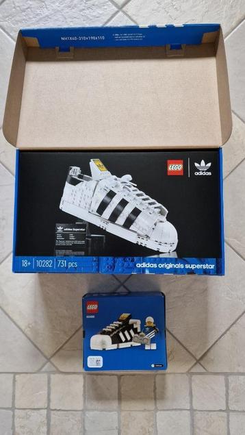 Lego 10282 + 40486 Adidas Originals Superstar  beschikbaar voor biedingen