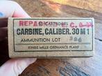 WO2 Amerikaans M1 Carbine Karabijn munitiedoosje juni 1944, Verzamelen, Militaria | Tweede Wereldoorlog, Ophalen of Verzenden