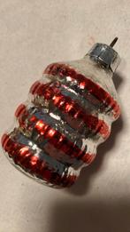 Vintage kerstbal, rood, Ophalen of Verzenden, Zo goed als nieuw