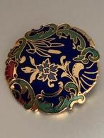 Vergulde broche emaille cloisonne nieuw, Ophalen of Verzenden
