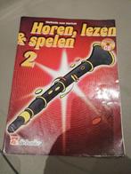Horen, lezen en spelen 2, klarinet methode, Muziek en Instrumenten, Gebruikt, Overige genres, Les of Cursus, Ophalen of Verzenden
