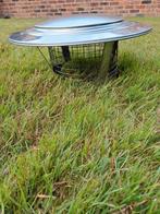Schoorsteen RVS regenkap met gaas 180mm, Doe-het-zelf en Verbouw, Dakpannen en Dakbedekking, Ophalen of Verzenden, Zo goed als nieuw