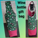 nieuw- kerst Mickey en Minnie fleshouder/wijnfles kadohouder, Ophalen of Verzenden, Nieuw